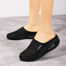 Moisture Wicking Comfort Cushioning Slippers For Female Slip On Wedges Slides Indoor Outdoor Slippers Summer Women's Sandals